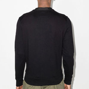 Custom Logo 100% Cotton <b>Crewneck</b> Sweatshirt for Men Vintage Streetwear Style Lined Design Winter Vintage Blank Sweatshirt Front - Product Image 5