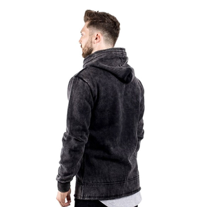 เสื้อมีฮู้ดผ้าฟลีซผ้าฝ้าย100% มาใหม่2025มีโลโก้ออกแบบได้ตามต้องการกระเป๋าจิงโจ้พิมพ์ลายด้วยความร้อนสำหรับทุกเพศ - Product Image 1