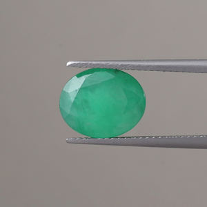 Esmeralda Natural Certificada por IGI, Gema Suelta al por Mayor, 4.44 Quilates, Corte Ovalado 12x10mm, Verde Premium, Encerado/Aceitado, TATIWALA - Product Image 1