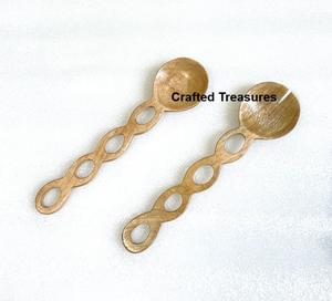 Utensilios de cocina esmalte Mango madera ensalada servidor Conjunto elegante hogar restaurante vajilla decoración cubiertos para bodas utensilios de cocina - Product Image 6