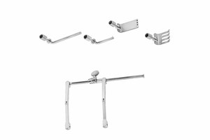 Écarteur chirurgical rigide et articulé Dentavex Scoville Haverfield 171 mm en acier inoxydable de haute qualité, écarteur manuel - Product Image 2