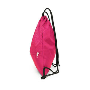 Mochila impermeable con cordón de poliéster de entrenamiento en MOQ bajo Bolsas de gimnasio de poliéster impresas con cordón de logotipo personalizado - Product Image 4