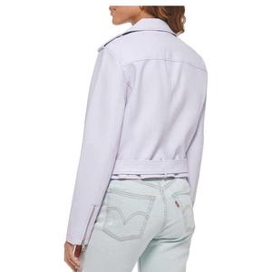 Veste en cuir en peau de mouton de haute qualité pour femmes doublure en nylon léger rempli de coton disponible au Pakistan prix de gros - Product Image 2