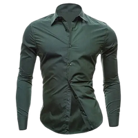 Kemeja Pria Premium Biru Muda Slim Fit Lengan Panjang Kancing Depan Formal Kantor Bisnis Pesta Pernikahan Elegan Klasik