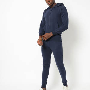 Nouveaux survêtements de sport pour hommes à la mode de couleur unie 100% coton de haute qualité Top Pick pour les techniques imprimées d'hiver - Product Image 1