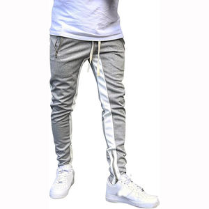 Pantalon de jogging vierge en coton respirant de haute qualité avec logo personnalisé pour l'hiver Jogger en tissu confortable pour hommes - Product Image 5