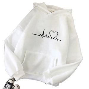 Sudadera con capucha de algodón para mujer, ropa de calle personalizada de la mejor calidad, Sudadera con capucha de gran tamaño con estampado bordado y logotipo personalizado - Product Image 6