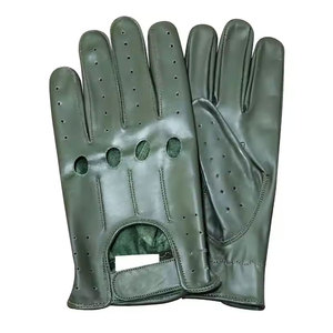Comfortable Men Leather <b>Gloves</b> Winter <b>Warm</b> Soft Outdoor Casual Stylish Protective Hand Accessories Trendy Design - Product Image 1
