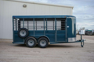 Remolques para Caballos Calicoo Usados de 26 pies, Remolque para Ganado de 3 Niveles, Remolques de Carga para Transporte de Caballos Estándar Austriaco 25001-30000 kg - Product Image 2