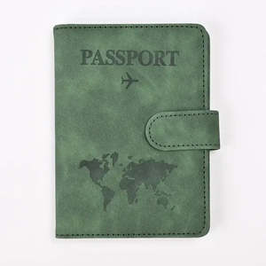Protecteur de passeport RFID antimagnétique en cuir PU - Product Image 4