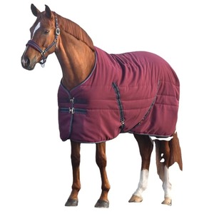 Toptan fiyat kış su geçirmez örgü at örtüsü konfor uydurma ile 100% Polyester tüm sezon için özelleştirilmiş at örtüsü - Product Image 1