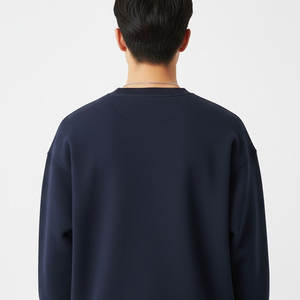 Sweat-shirt élégant pour homme en coton mélangé, coupe ajustée, idéal pour la salle de sport et les tenues quotidiennes. - Product Image 5