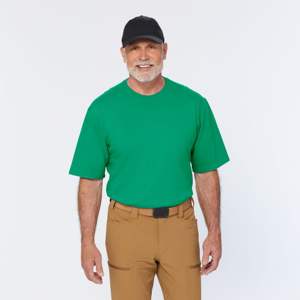 OEM Custom Manufacturing Basic T-shirt ras du cou pour hommes | Parfait pour la superposition ou la tenue autonome - Product Image 2