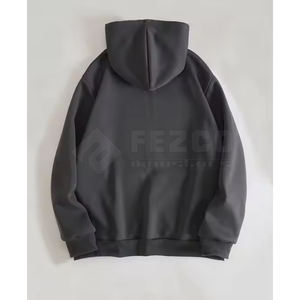 Meilleure vente nouveau design Rhinestone Distressed Hoodie 100% coton hommes hiver personnalisable haut-bas quantité minimale de commande - Product Image 2