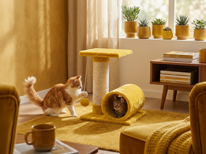 High-quality <b>scratching</b> post SunnyBurrow <b>Cat</b> <b>Scratching</b> for <b>cats</b> and kittens of all breeds and sizes - Product Image 4