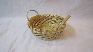 Bandeja de Cestas tejidas a mano con jacinto de agua a precio económico, mango cómodo para dormitorio, sala de estar, organización de baño - Product Image 3