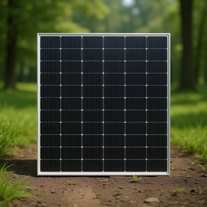 Panneau solaire monocristallin HJT 550W avec couvercle avant en verre, qualité industrielle, certifié TUV - Product Image 3