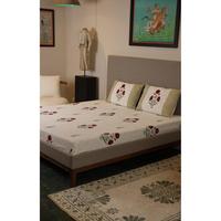 Ensemble de draps en coton fait main avec impression à la main de Jaipur pour un style de chambre à coucher luxueux, disponible pour la vente en gros