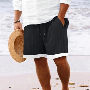 New Men's Sports Shorts Fast Slow Run Breathable Quick-Dry Mesh Waterproof <b>Elastic</b> Waist Gym Fitness Solid Color Casual - Product Image 2