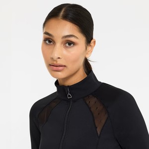 Premium Baselayer Show Shirts aéré maille à manches longues haut vêtements équestres personnalisé en gros chemise d'équitation pour les femmes - Product Image 4