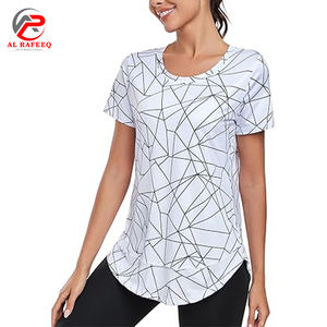 T-shirt décontracté à col rond pour femme, coupe classique, 100% coton biologique, été, manches courtes unisexes, tissu 200g avec impression de logo personnalisé - Product Image 4