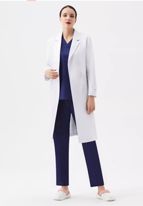 Ropa de enfermería suave blusa mujer poliéster rayón spandex diseño personalizado de Vietnam - Product Image 4