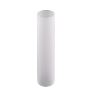 HST2514FR - Frosted Glass Hurricane Candle Shade Chimney <b>Tube</b> [No Bottom] - 2.5 x 14 - Product Image 1