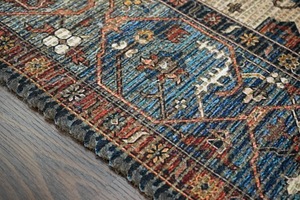 Handwoven Eco-Friendly <b>Boho</b> Persian Design <b>Rug</b> Jute Chenille Flat Pile with High Pile Height Stylish Home Decor - Product Image 3