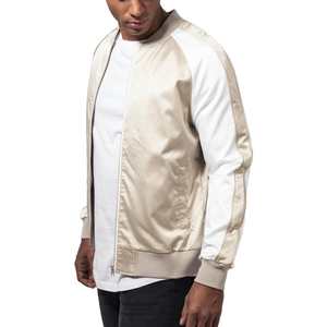 2025 OEM y ODM Satén hecho a medida para hombres Precio barato Satén Baloncesto Deportes Chaqueta de manga larga con su propio diseño chaqueta - Product Image 5
