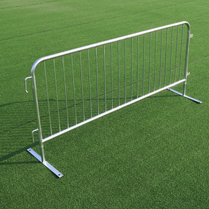 Barricadas de Control de Multitudes Temporales Portátiles de Acero Metálico para Seguridad Vial, Conciertos y Peatones, Venta al por Mayor Personalizada - Product Image 3