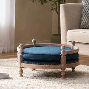 Lit pour animaux de compagnie en bois massif de luxe Elyana Jasmine - Product Image 5