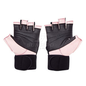 Wholesale Cheap Custom Made Neoprene Gym Fitness <b>Gloves</b> Finger Less <b>Weight</b> Lifting Training <b>Gloves</b> for Power Lifting Workout - Product Image 5