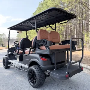 Envío Inmediato: Voyager Patriot Elevado para 6 Pasajeros con Mejoras, Batería de Litio de 72V, Color Negro Mate, 3 Años de Garantía, Origen EE. UU., Industrial, DIY - Product Image 5