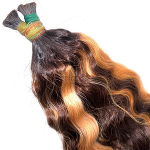 High Quality Bulk Hair Hot Selling 2025 Burmese <b>Curly</b> Customized Color <b>Bundles</b> Real Human Hair to Make Wigs - Product Image 3