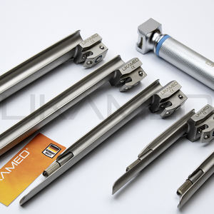 LIKAMED MILLER Calidad alemana Fibra óptica Hoja de laringoscopio reutilizable 5 cuchillas Diseño Batería eléctrica Mango Inoxidable - Product Image 5