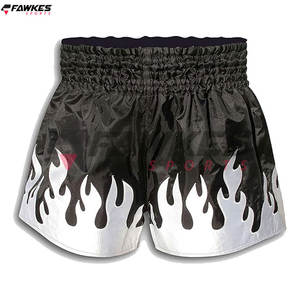 กางเกงขาสั้น MMA ดีไซน์คุณภาพสูงสวมใส่สบายผู้ชายบริการ OME สวมกางเกงขาสั้นมวยไทย - Product Image 4