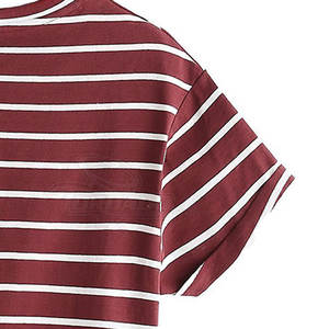 Summer Wear Cotton Made Women Crop Top T-shirts Taille personnalisée Femmes Crop Top T-shirts Style unique Femmes Crop Top T-shirts - Product Image 6