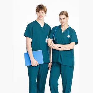 Tenues médicales respirantes en polyester, uniformes d'hôpital, vêtements confortables pour le personnel infirmier - Product Image 6