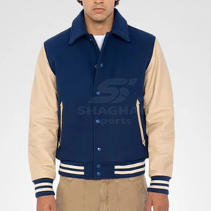 Veste Letterman tendance pour tous les jours, veste chaude en tissu doux, confortable pour l'hiver - Product Image 5