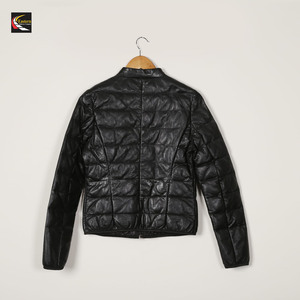 High Quality Fashion Women <b>Leather</b> <b>Jackets</b> Wholesale Bulk Factory - Product Image 4