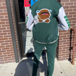 Vente en gros de survêtements coupe-vent en nylon personnalisés pour hommes survêtements streetwear réfléchissants de 3m - Product Image 3