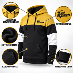 Plain Solid Casual <b>Pullover</b> <b>Men</b> Team Wear Hoodies 100% Cotton Winter Premium Quality Breathable Eco-Friendly Quick Dry Fleece - Product Image 5