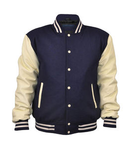 Último estilo unisex transpirable invierno lana piel de oveja botón decoración sublimada moda CollegeBaseballjacket para hombres - Product Image 1