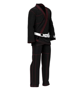 Kimono de Jiu-Jitsu BJJ en coton 100% léger et résistant, uniforme d'arts martiaux unisexe - Product Image 6