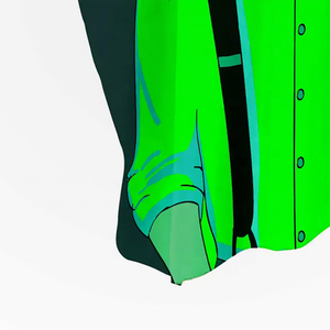 Capas de peluquero personalizadas de poliéster y nailon ajustable, logotipo de salón de belleza, paños de corte de peluquería, sin pelo pegajoso, logotipo impreso para el cabello - Product Image 2