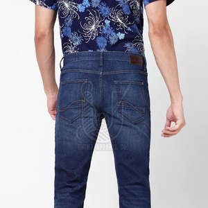 Jeans de Pana para Hombre al por Mayor, MOQ Bajo, Logotipo Personalizado, 100% Algodón, Transpirables, de Secado Rápido, Lavado Claro, Corte Recto de Cintura Media - Product Image 6
