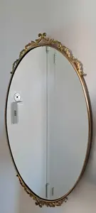 Custom Home Fashion European Gold Metal Frame Decorated <b>Mirror</b> Premium <b>mirror</b> wall Space <b>Vintage</b> <b>Mirrors</b> For Living Room - Product Image 2