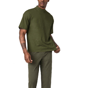 เสื้อยืดแขนสั้นผ้าคอตตอนสำหรับผู้ชายดีไซน์ตามสั่งฤดูร้อน - Product Image 4