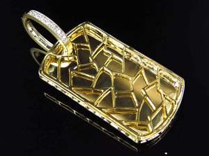 Mode élégant S925 argent avec Moissanite diamant accentué mémoire pendentif collier bijoux personnalisés vêtements de tous les jours pour hommes femmes - Product Image 6