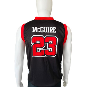 Venta al por mayor de camisetas de baloncesto impresas por sublimación personalizadas para hombres, uniformes de equipo transpirables, ropa deportiva OEM para clubes y escuelas - Product Image 4